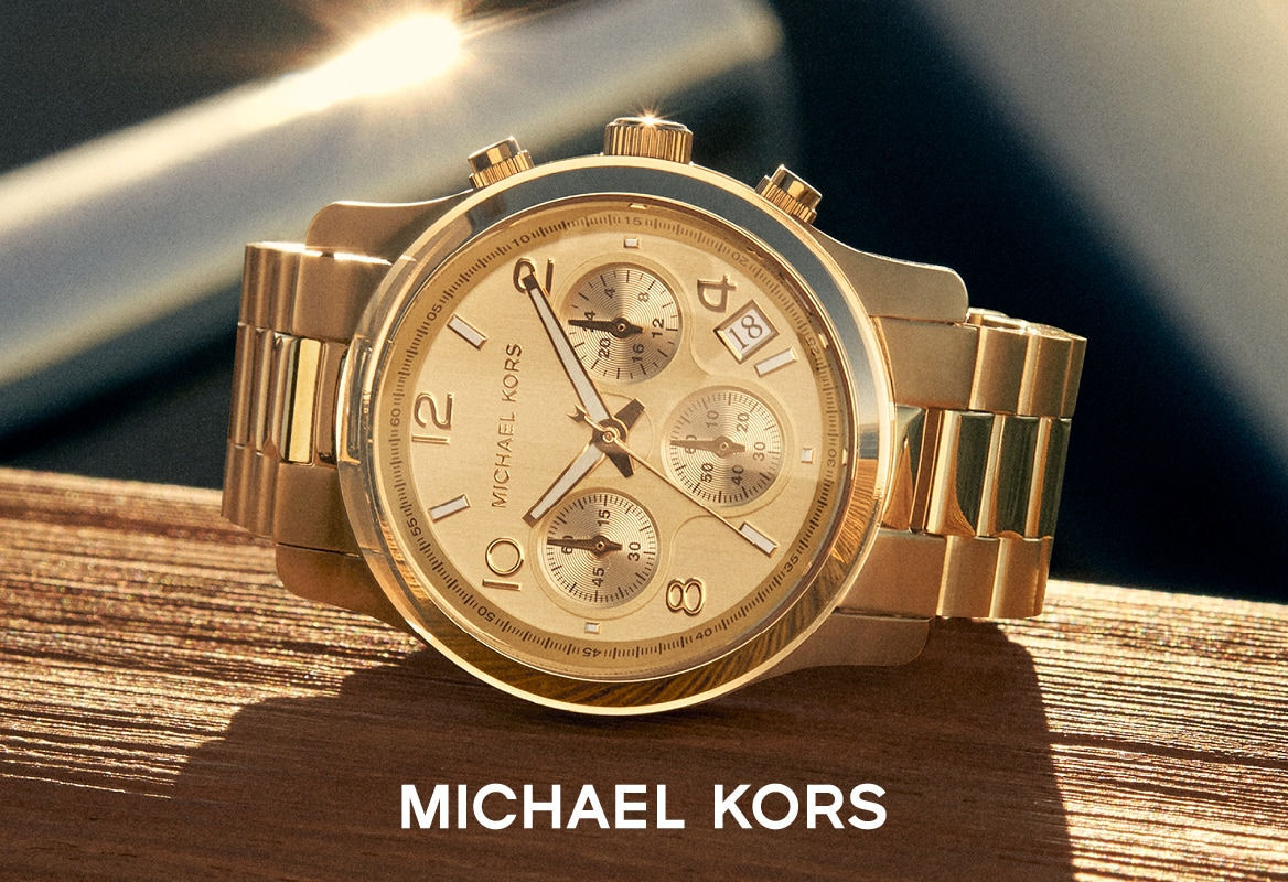 Michael kors outlet globe watch