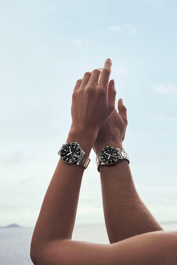 Tissot seastar clearance 1000 on wrist
