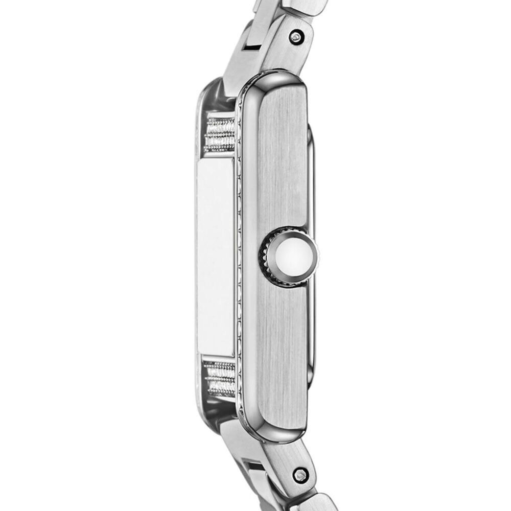 Emporio Armani 20 x 26mm Mother of Pearl Dial Stainless Steel Bracelet Watch image number 2