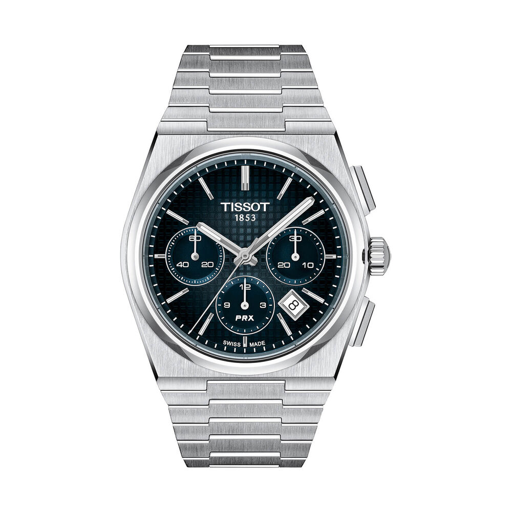Tissot PRX 42mm Blue Gradient Dial Steel Bracelet Watch