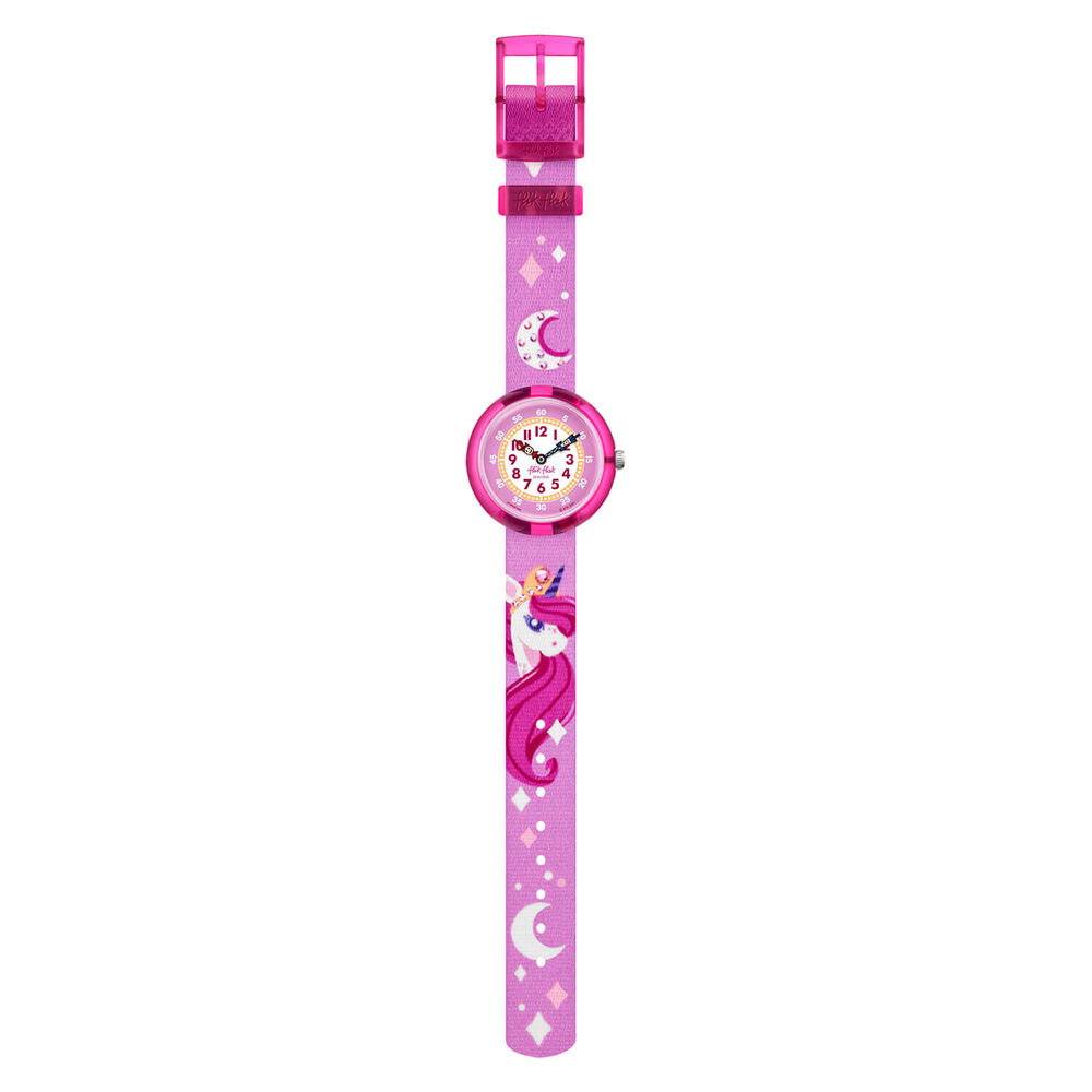 Flik Flak Dreaming Unicorn 31.85mm Quartz Kids Watch image number 2