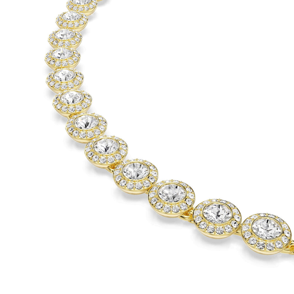 Swarovski Una Angelic Crystals 18ct Gold Finished Set