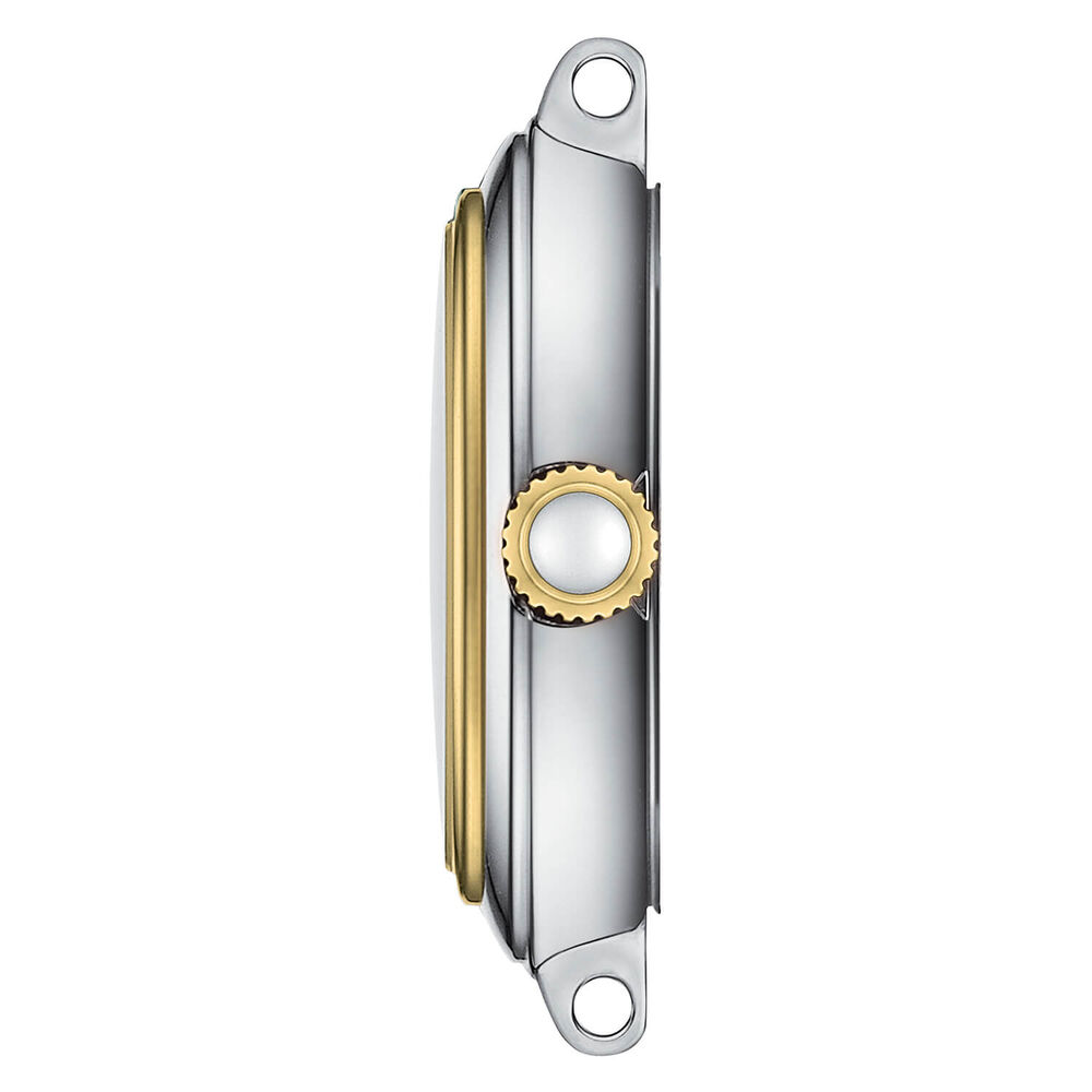 Tissot Bellissima 26mm Quartz Silver Dial Steel & Yellow Gold Bracelet Watch