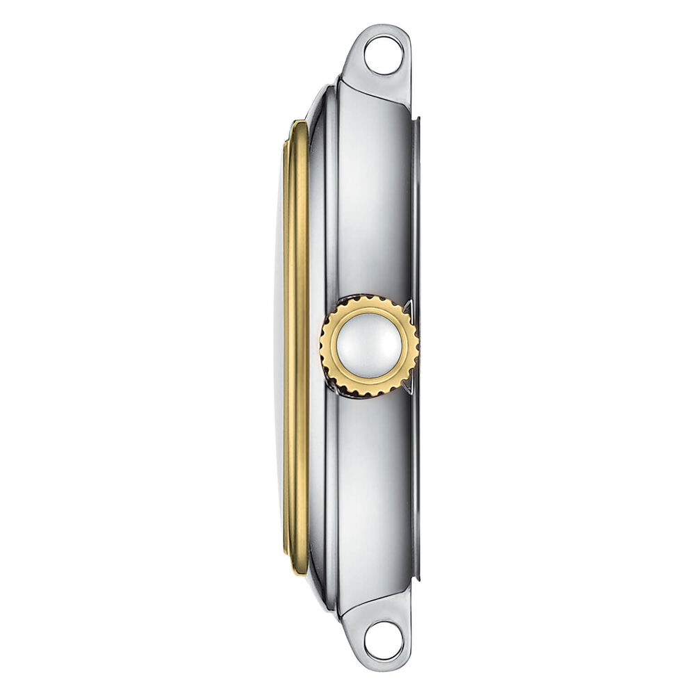 Tissot Bellissima 26mm Quartz Silver Dial Steel & Yellow Gold Bracelet Watch