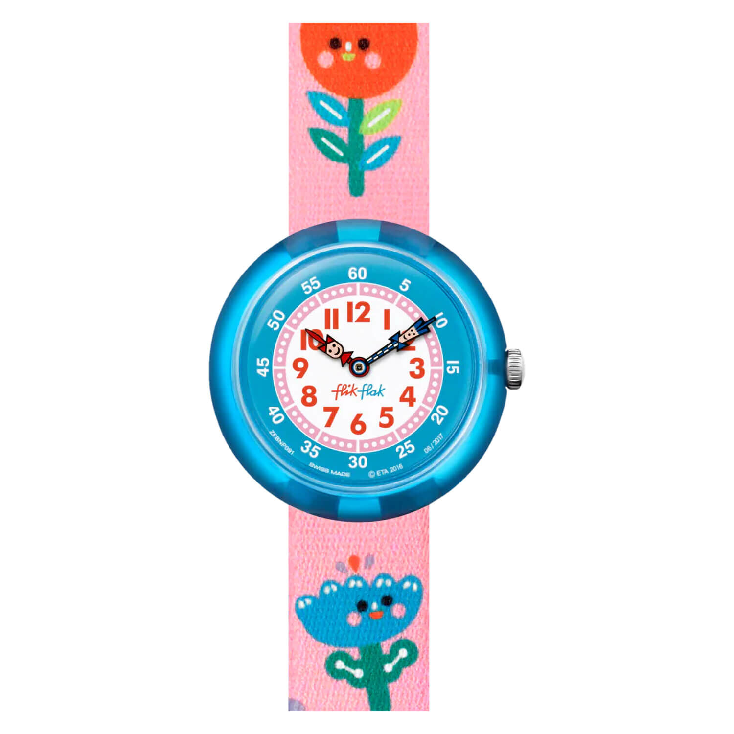 Flik Flak Once and Floral 30mm Quartz Kids Watch