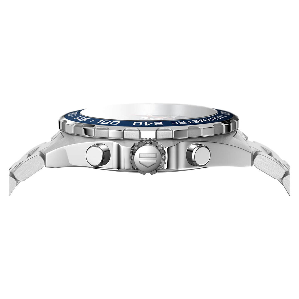TAG Heuer Formula 1 Chronograph 43mm Blue Dial Stainless Steel Watch image number 2