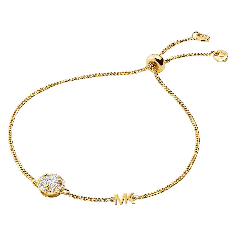 Michael Kors Custom Yellow Gold Plated Bracelet
