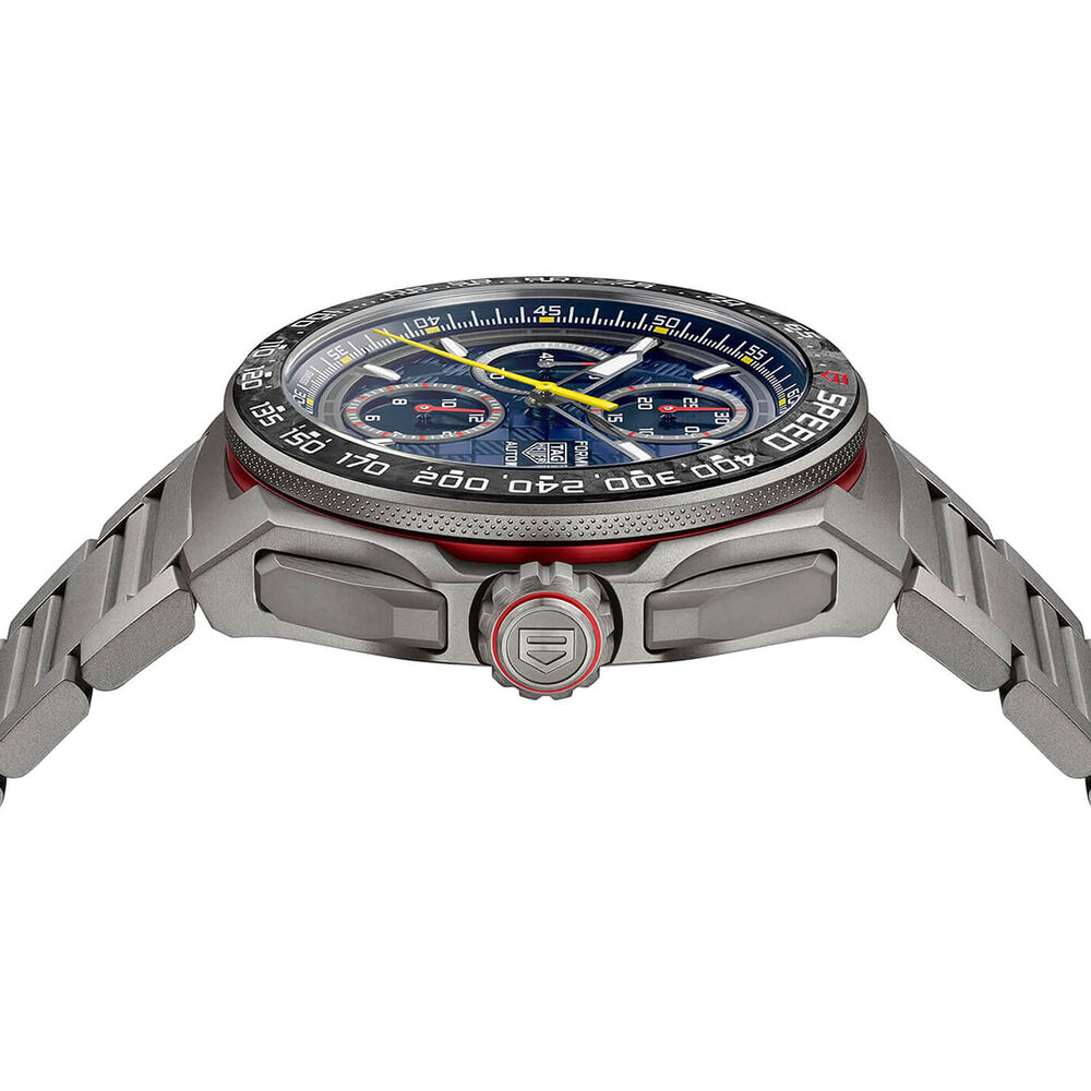 TAG Heuer Formula 1 Chronograph x Oracle Red Bull Racing 44mm Dial Titanium Bracelet Watch