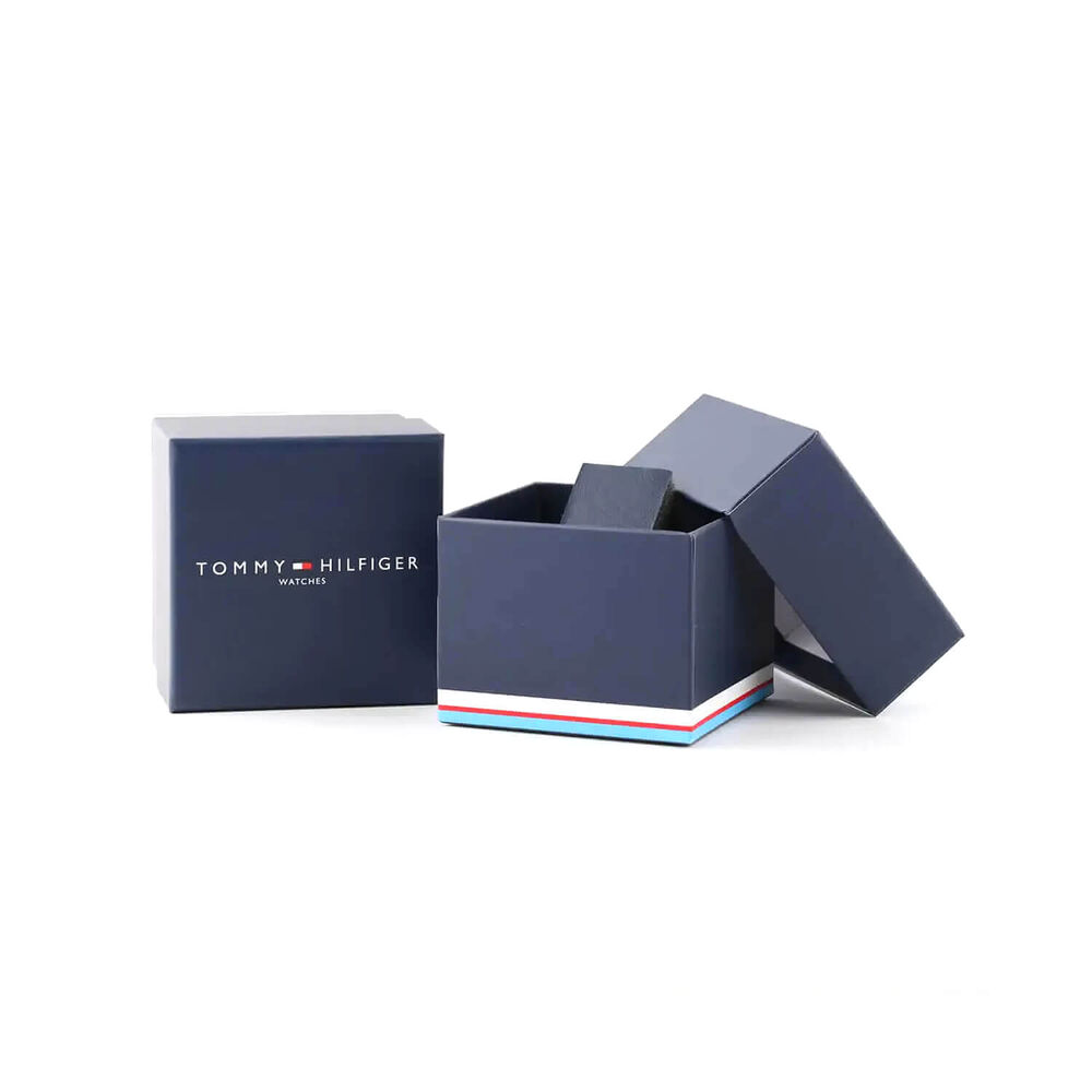 Tommy Hilfiger Hudson 40mm Blue Dial Steel Case Bracelet Watch