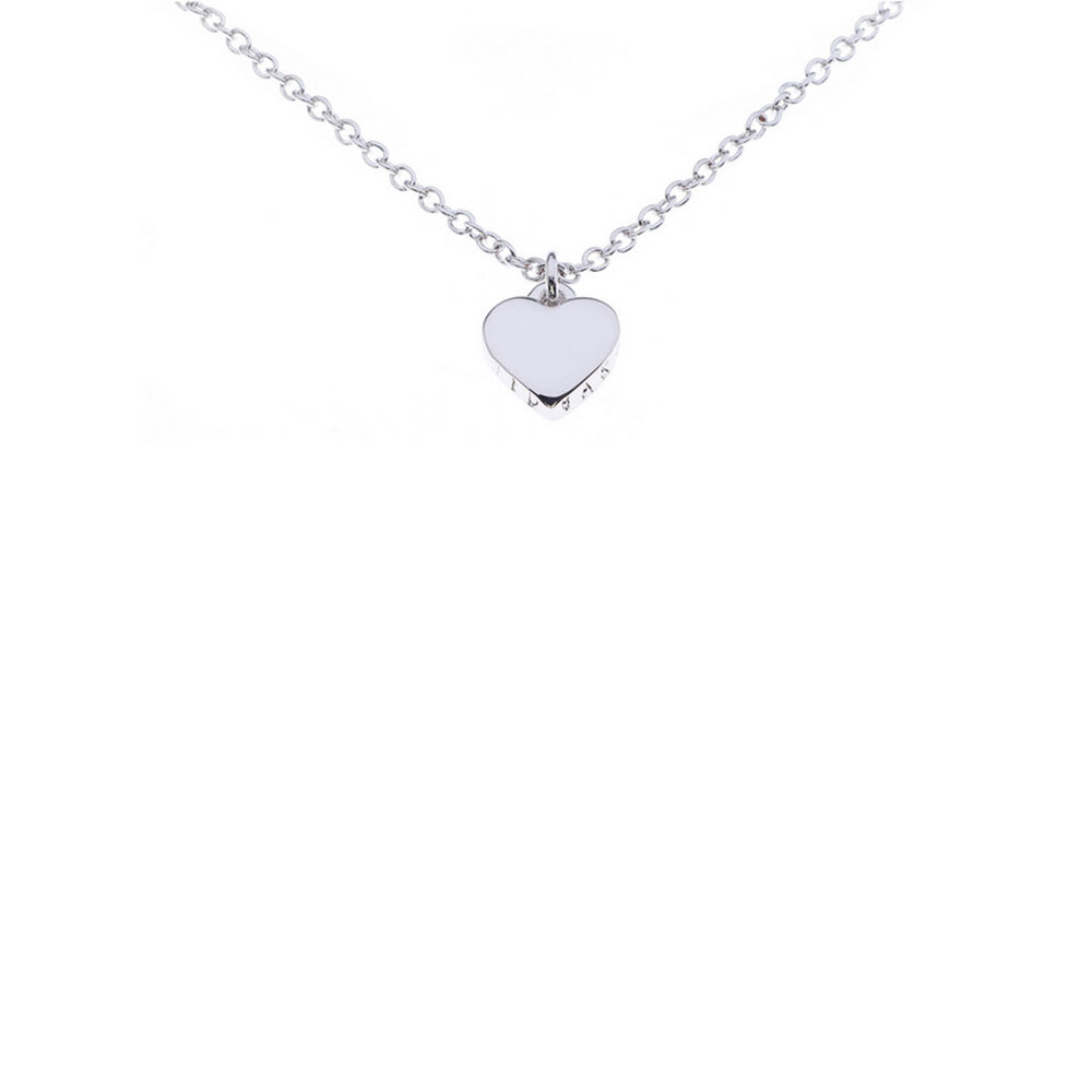 Ted Baker Hara Silver Toned Heart Pendant image number 0
