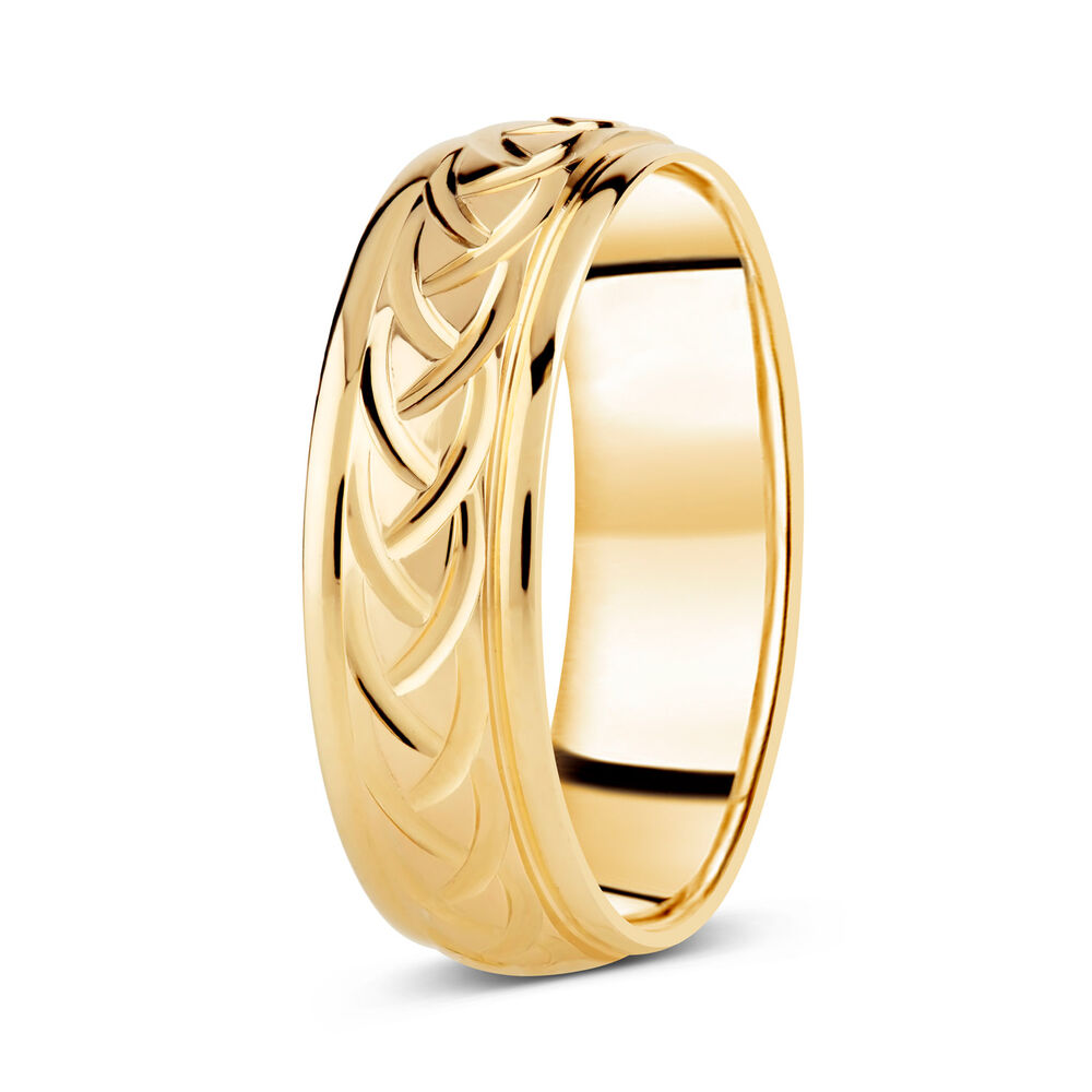 9ct Gold 6mm Wedding Ring image number 3