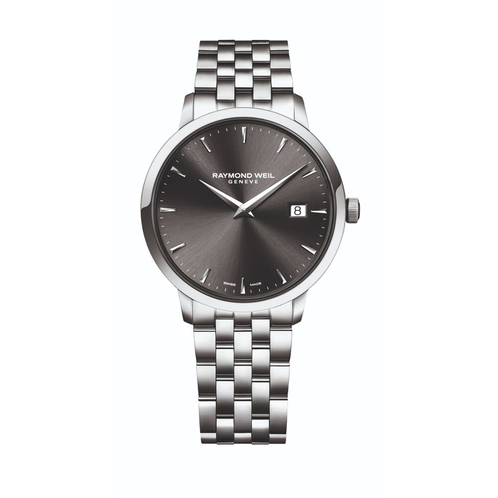 Raymond Weil Toccata Grey Dial With Stainless Steel Bracelet Watch