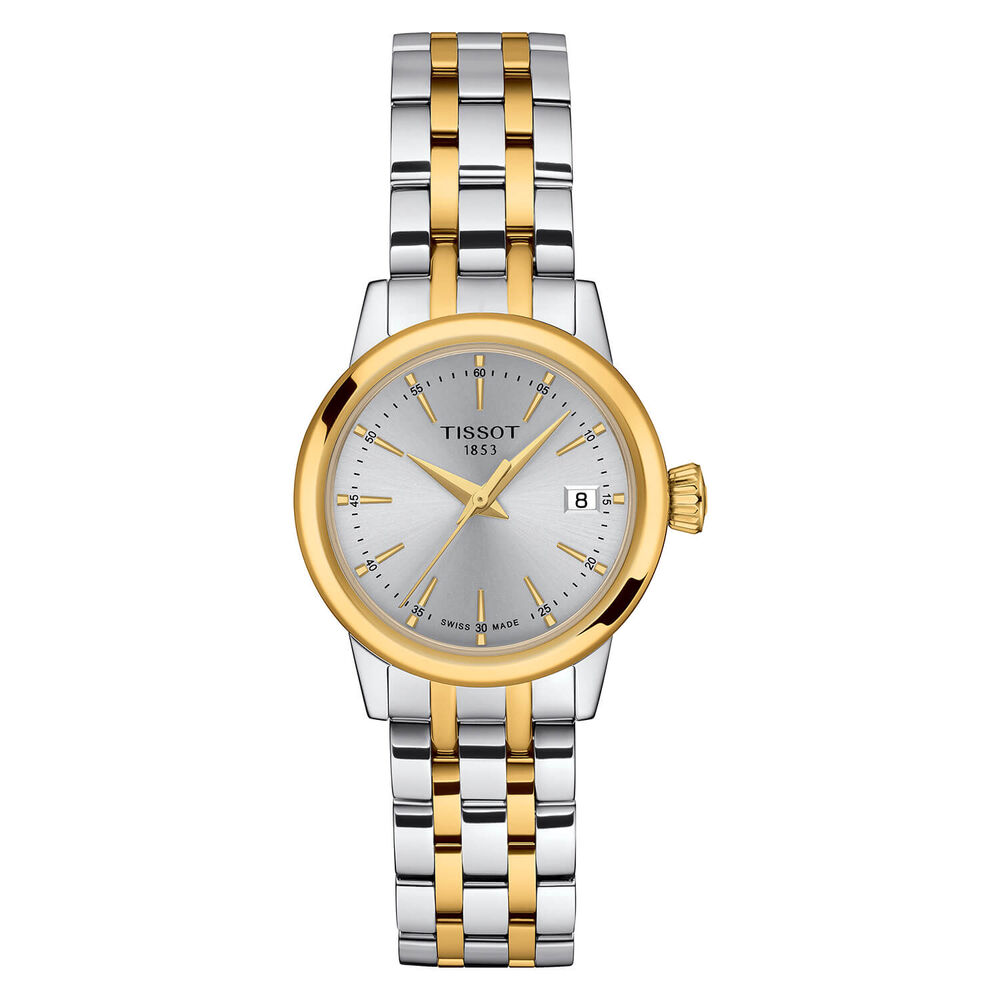 Tissot Classic Dream 28mm Silver Dial Yellow Gold & Steel Bracelet Watch