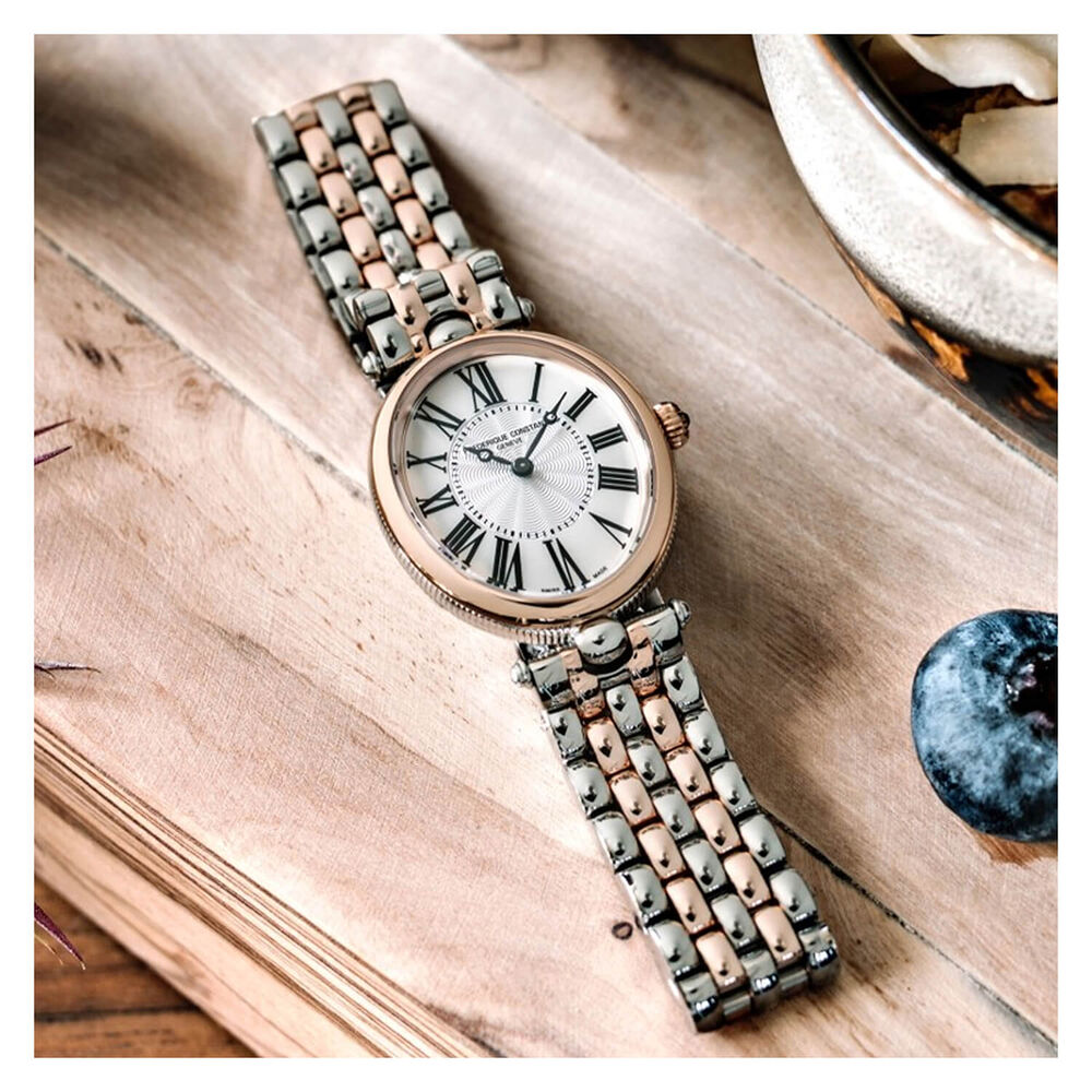 Frederique Constant Art Deco Rose Steel 30mm Ladies' Watch image number 2