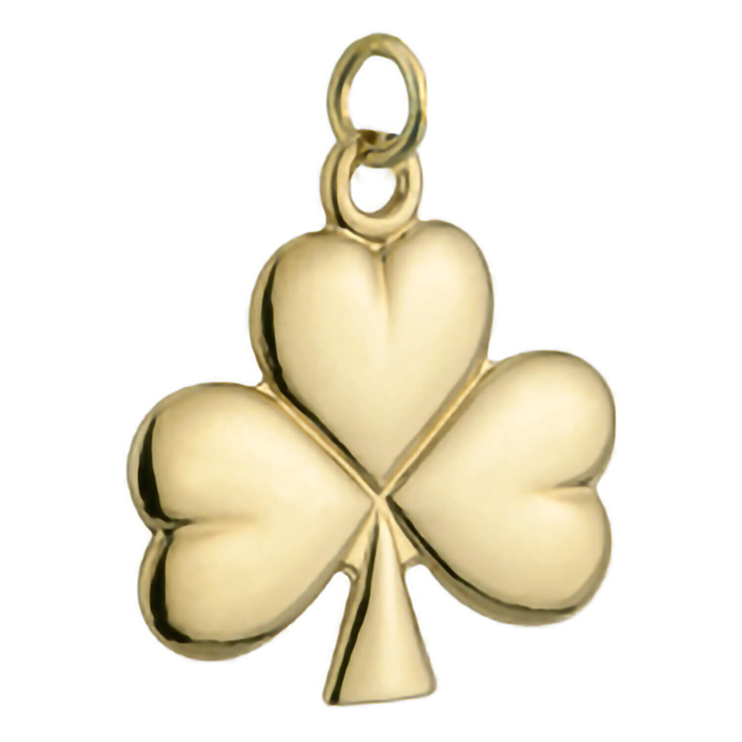 Gold shamrock charm on sale