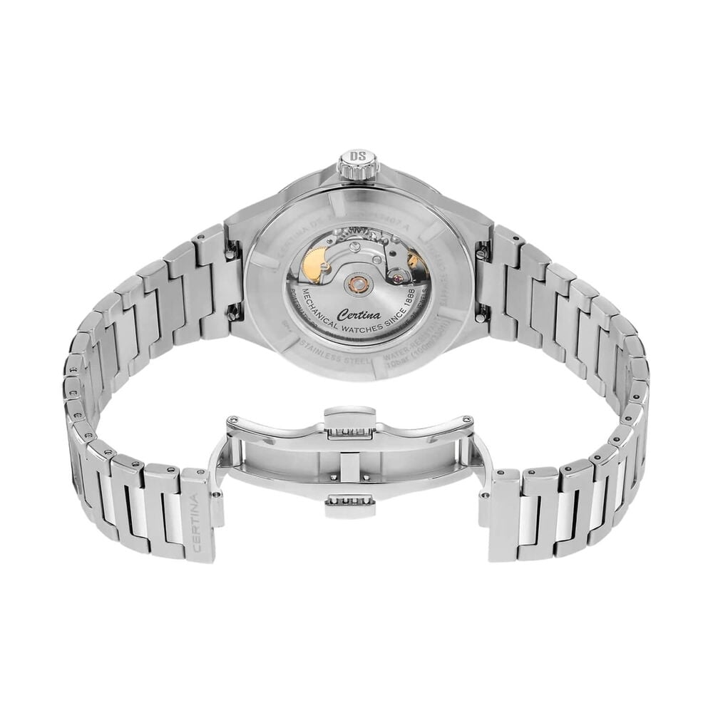 Certina DS-7 Powermatic 80 39mm Light Blue Dial Stainless Steel Bracelet Watch image number 3