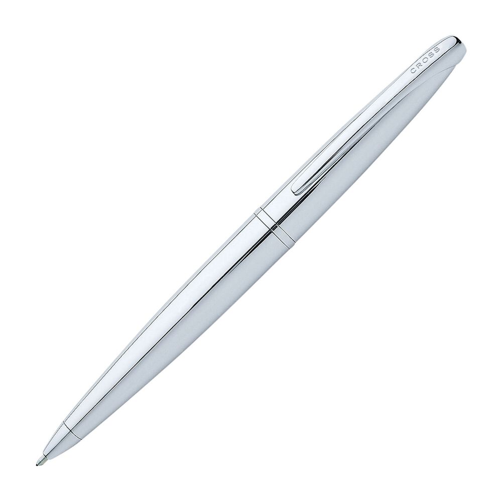 Cross ATX Pure Chrome Ballpoint Pen image number 0