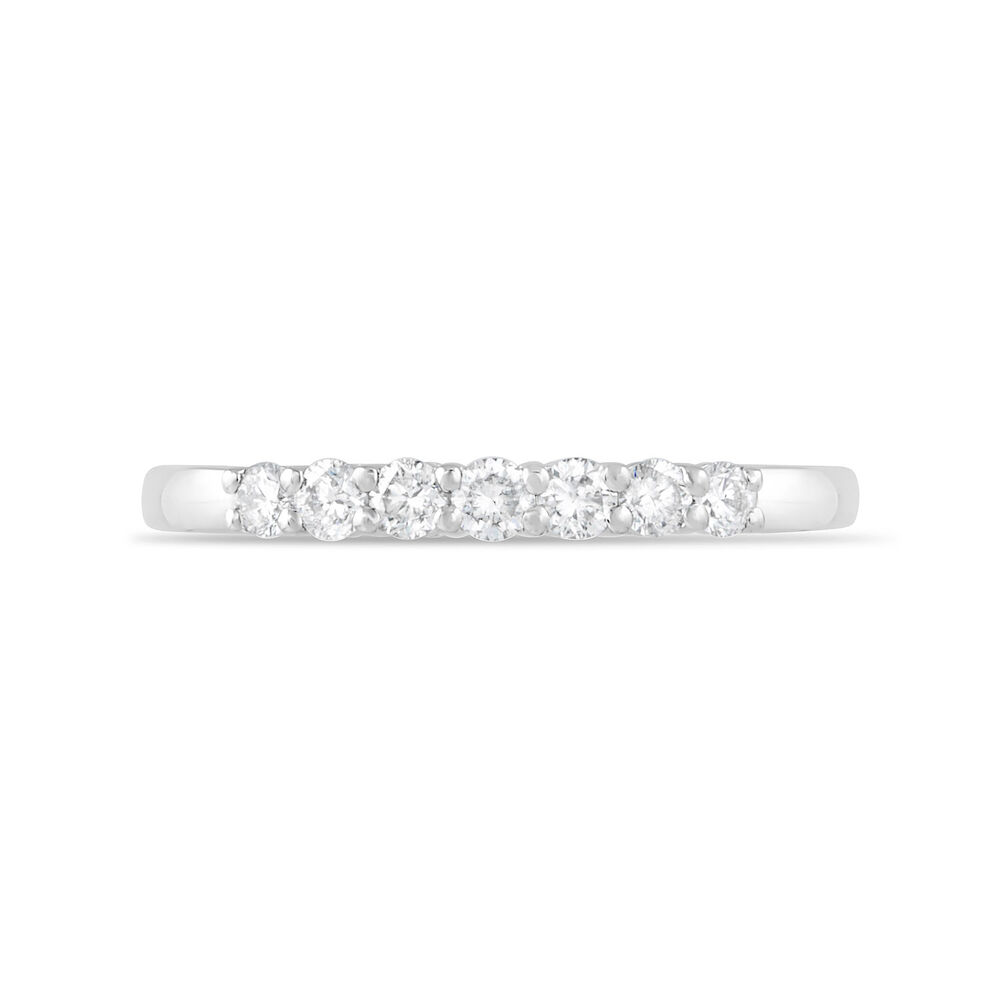 18ct White Gold Eternity Ring image number 1