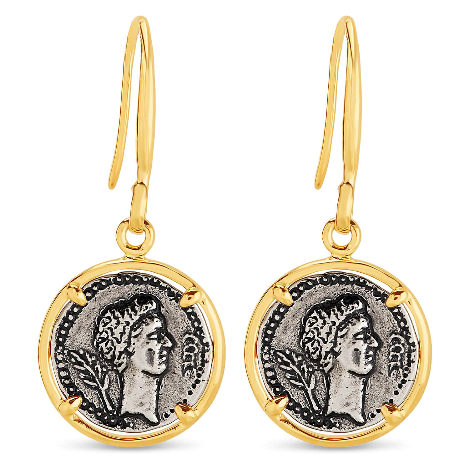 Vintage 2025 coin earrings
