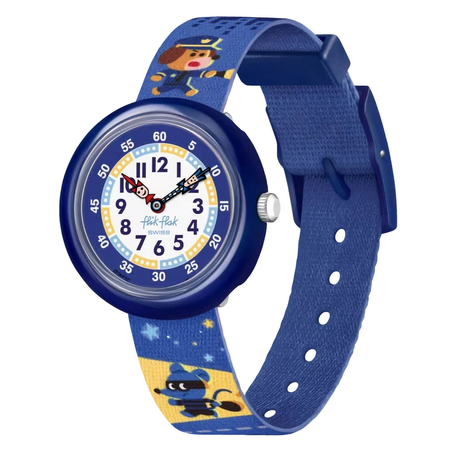 Flik Flak Paws Up 32mm Quartz Kids Watch