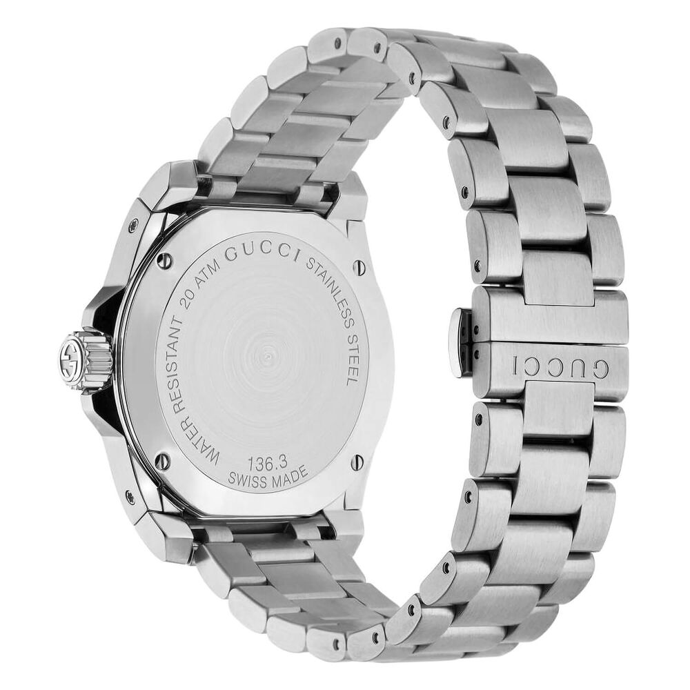 Gucci Dive Black Dial Stainless Steel Bracelet
