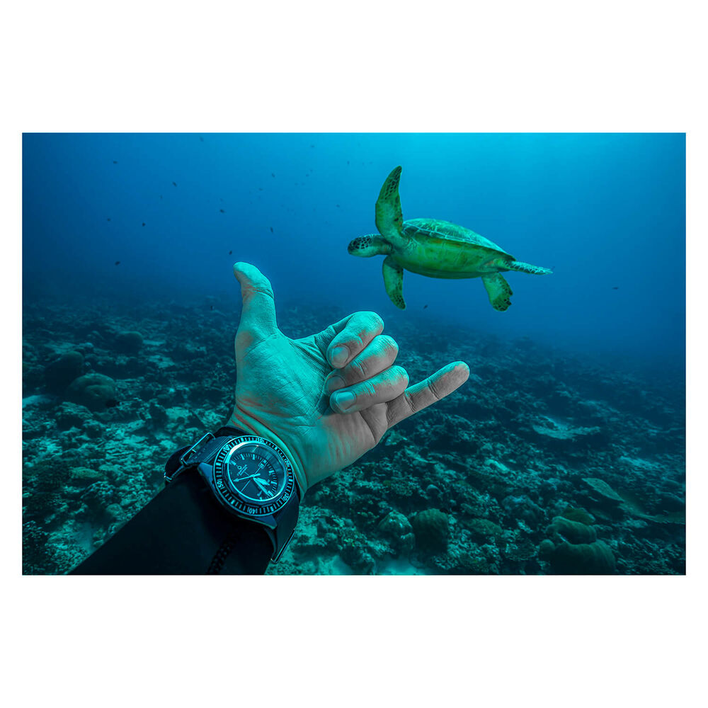 Certina DS Super PH500M 43mm Black Dial Black Bezel Steel Case NATO Strap Watch image number 9