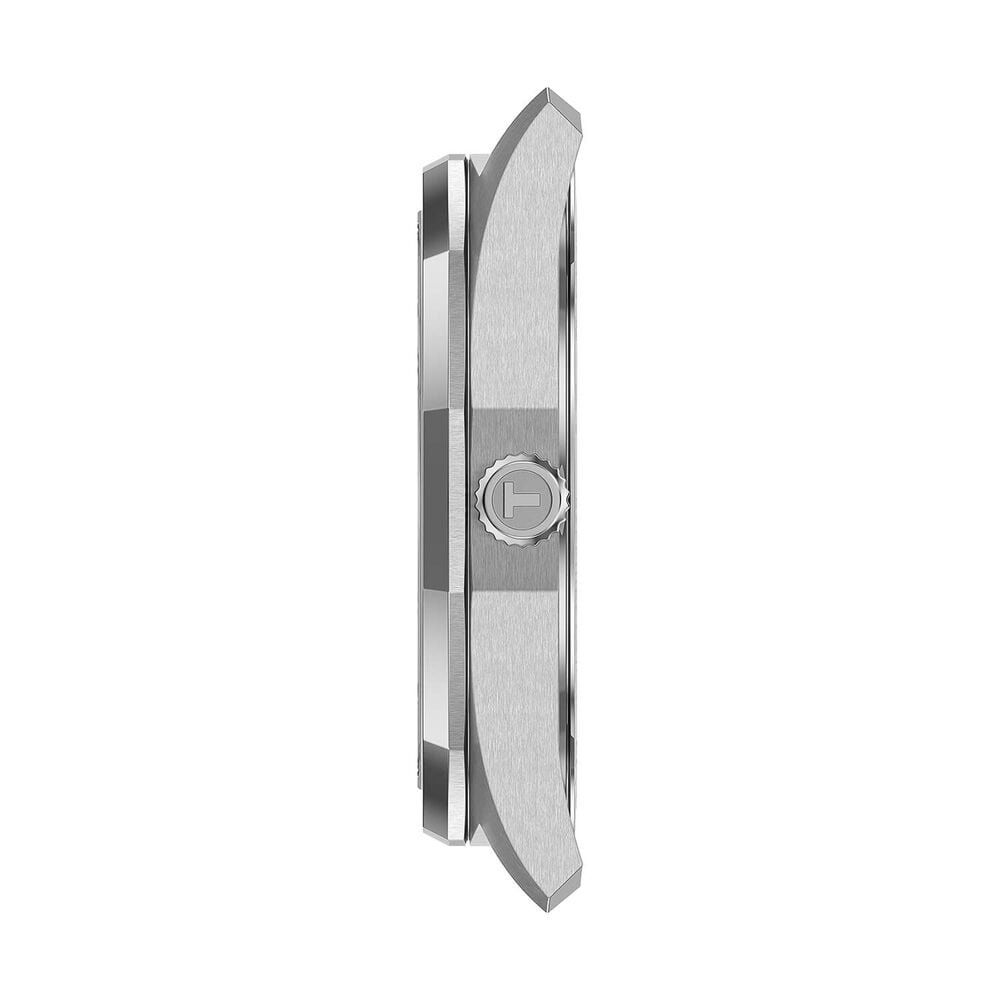 Tissot PRC 100 Solar 39mm Silver Dial Steel Bracelet Watch image number 3