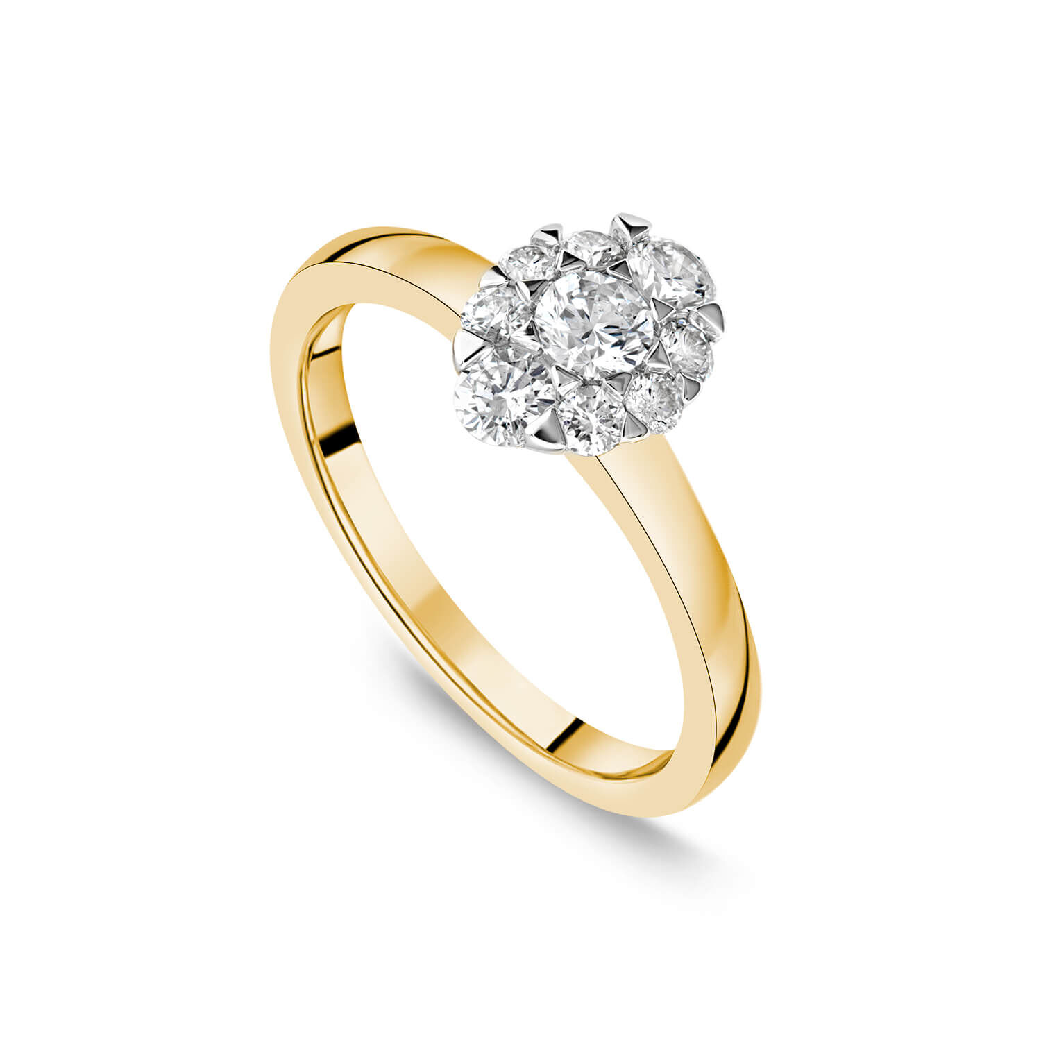 Diamond deals gold ring