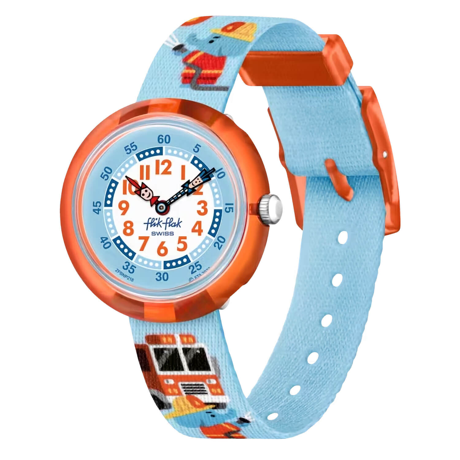 Flik Flak Fire Stopper 32mm Quartz Kids Watch