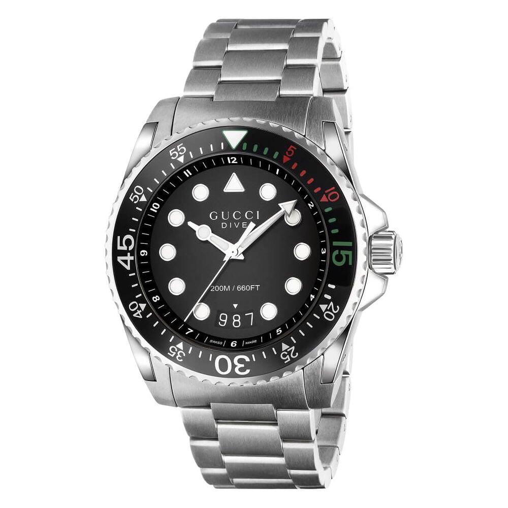 Men's Gucci Dive Stainless Steel Watch
