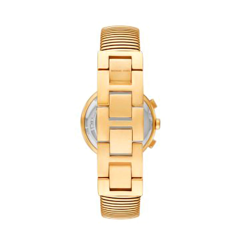Michael Kors Gramercy Chronograph 36mm Gold Dial Stainless Steel Bracelet Watch image number 2
