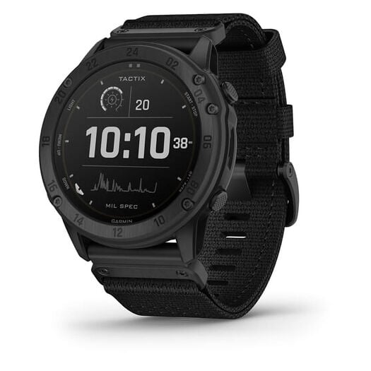 Garmin Tactix Delta Solar Black Nylon Strap Smartwatch