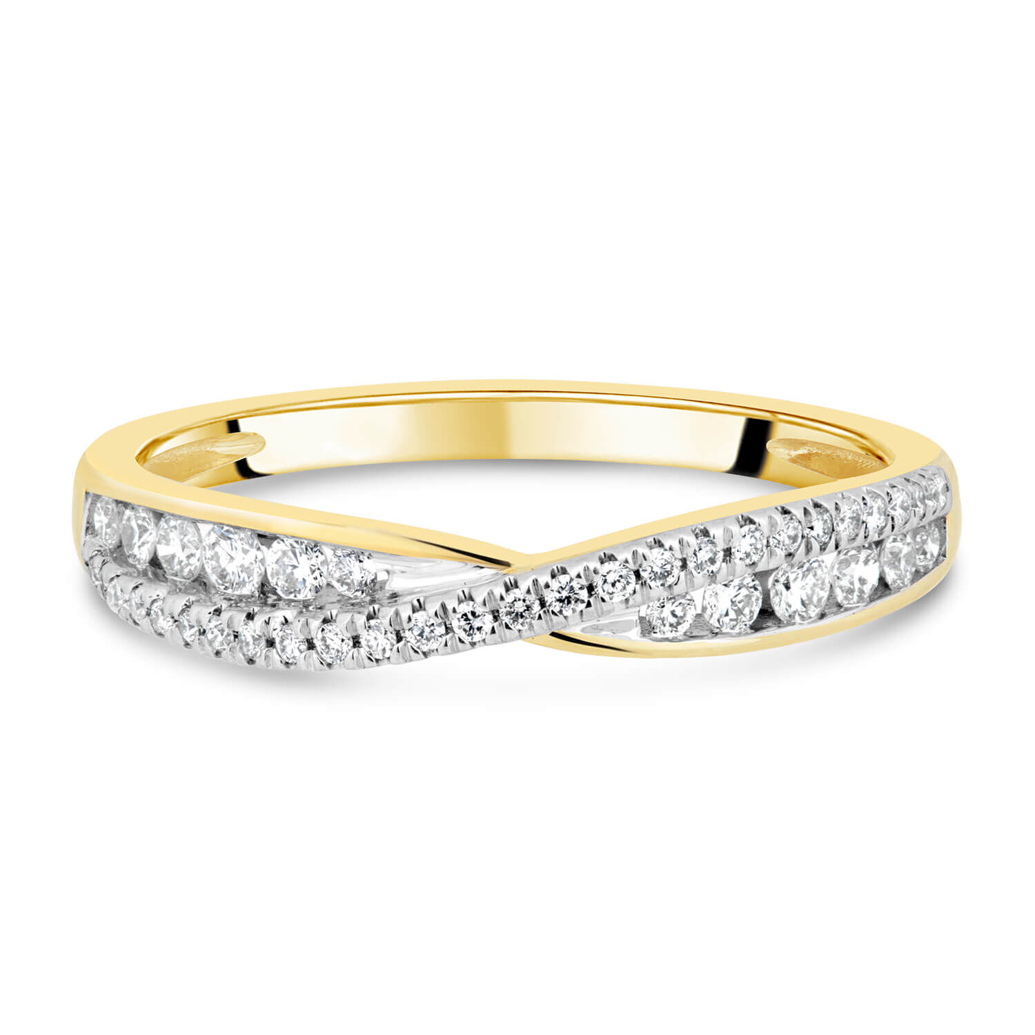 Diamond online cross ring