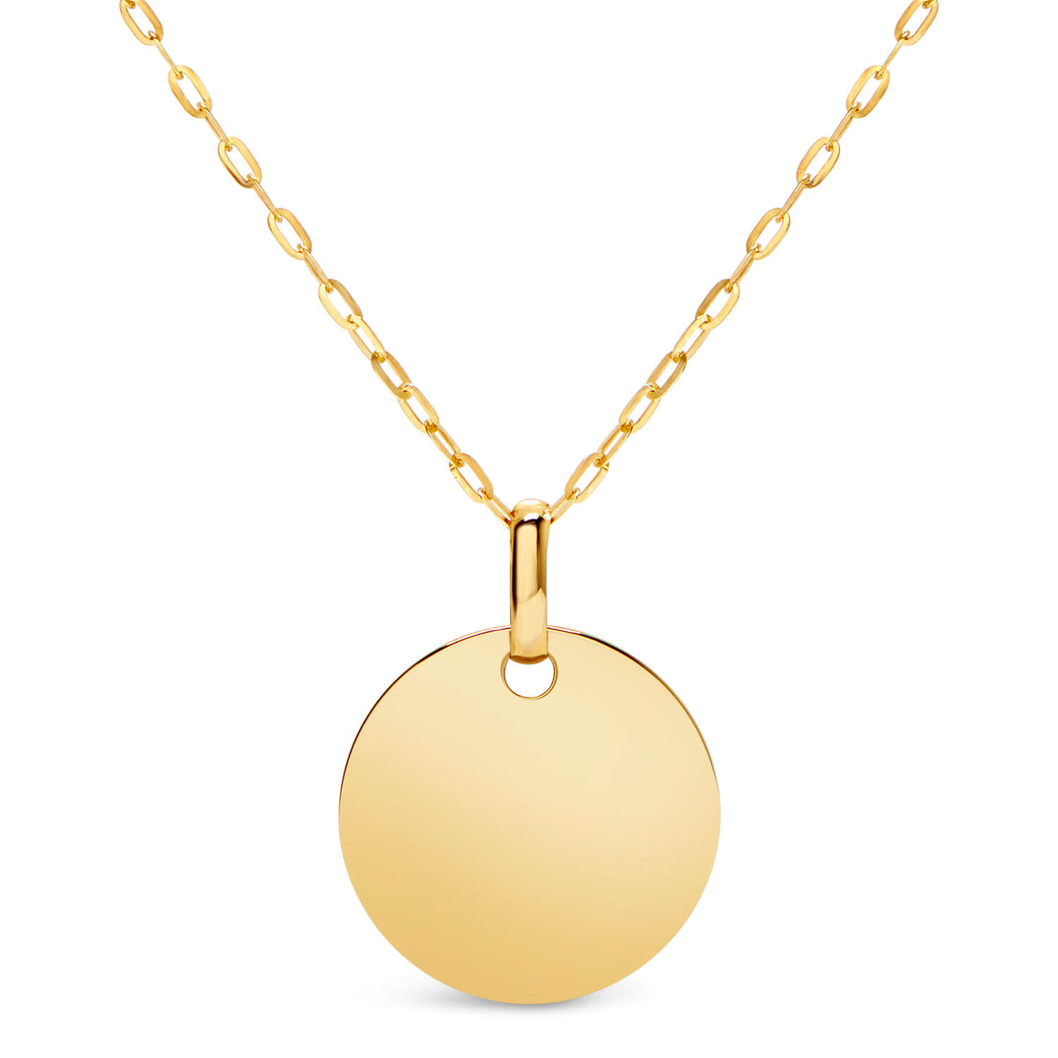 Gold disc chain hotsell