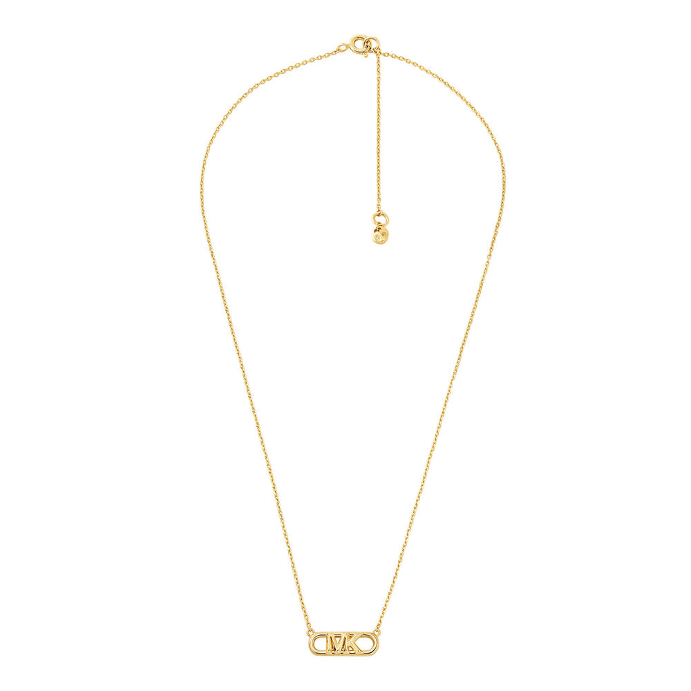 Michael Kors Statement Link Yellow Gold Plated Pendant