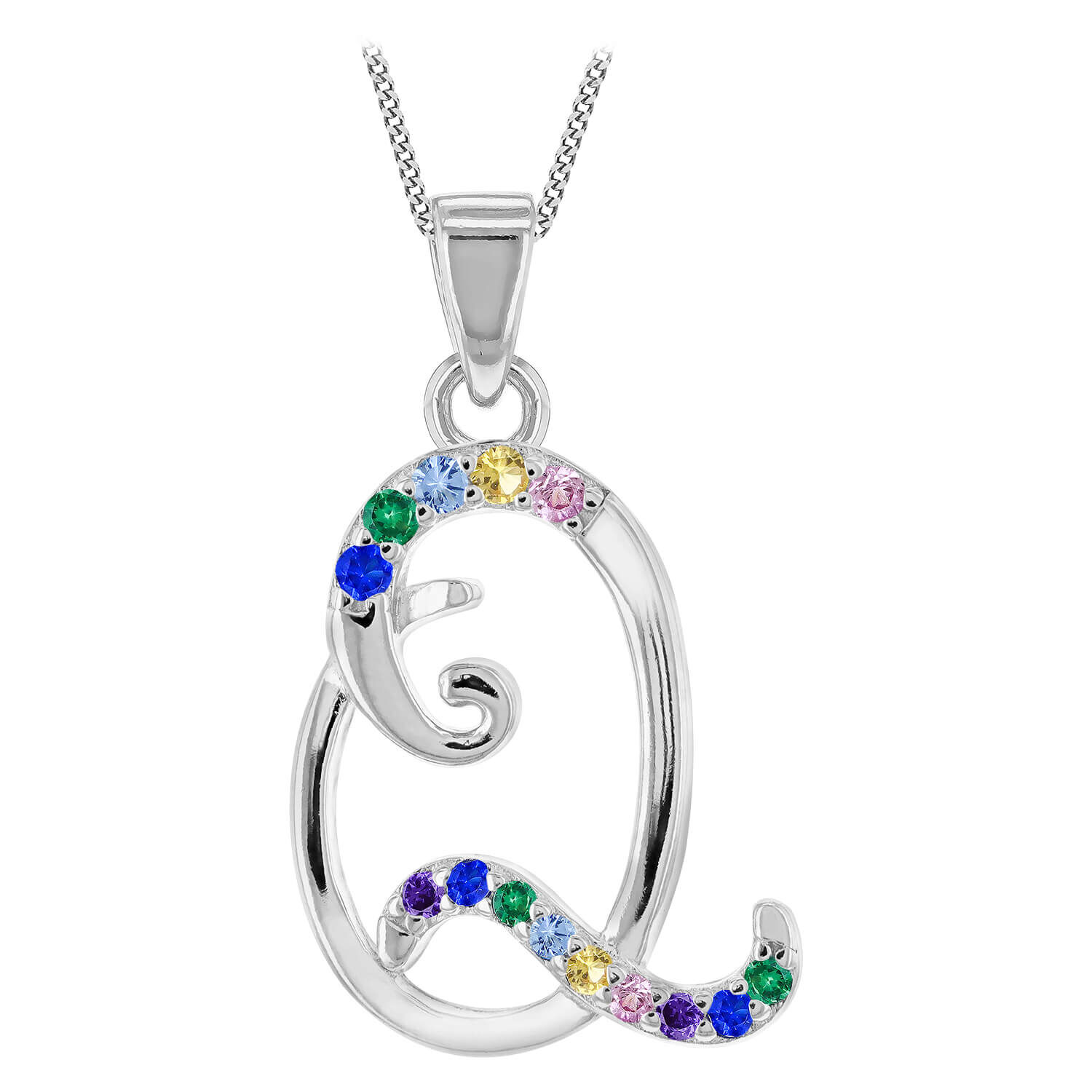 Colour stone pendant on sale
