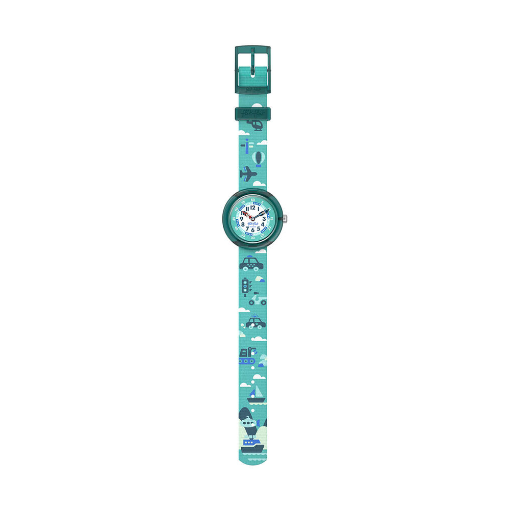 FLIK FLAK Time To Move 31.85mm Quartz Kids Watch image number 1
