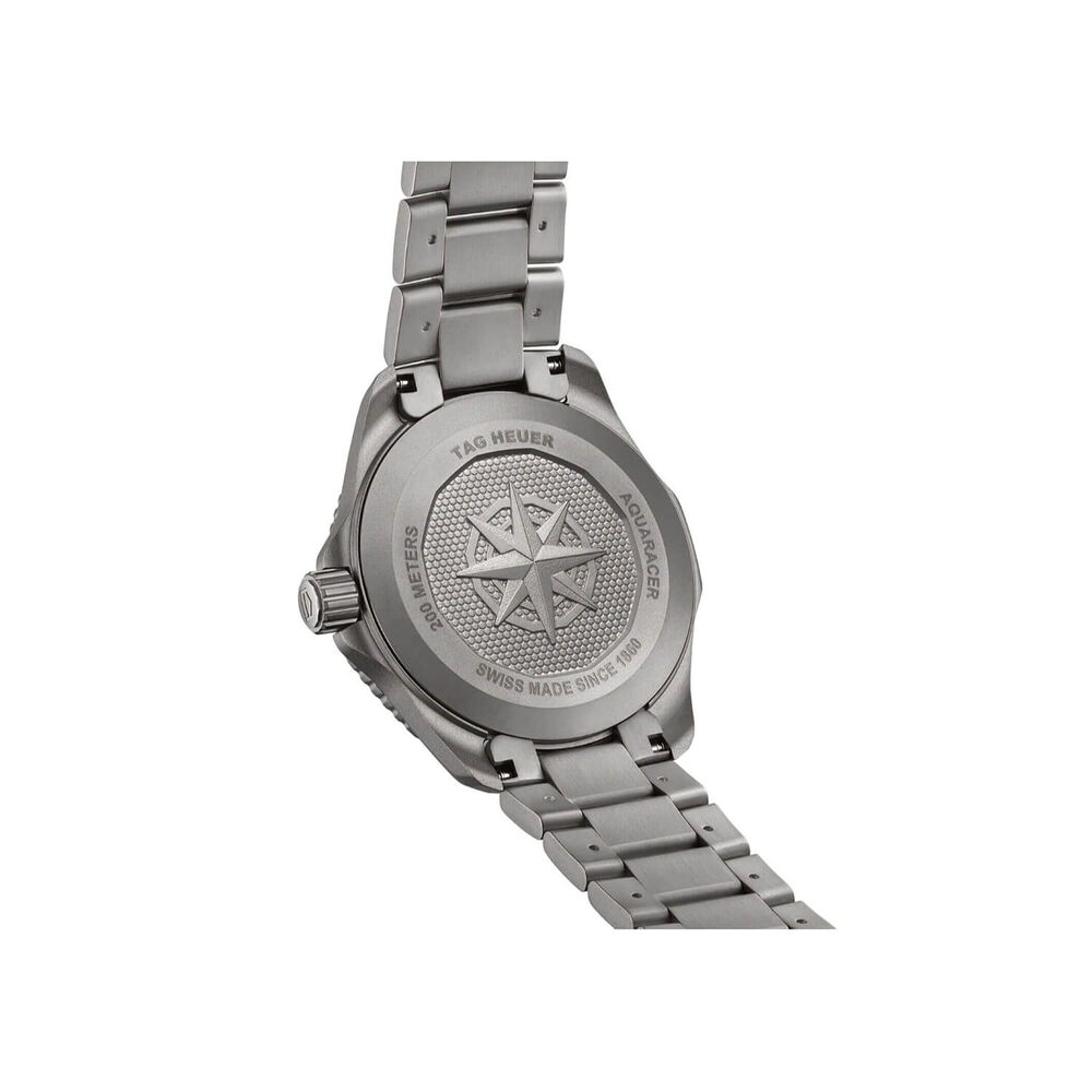TAG Heuer Aquaracer Professional 200 Solargraph 40mm Black Dial Titanium Bracelet Watch image number 3