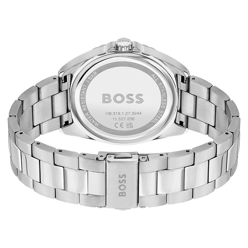 BOSS Atea 38mm Rose Chrono Dial Steel Case Watch image number 3
