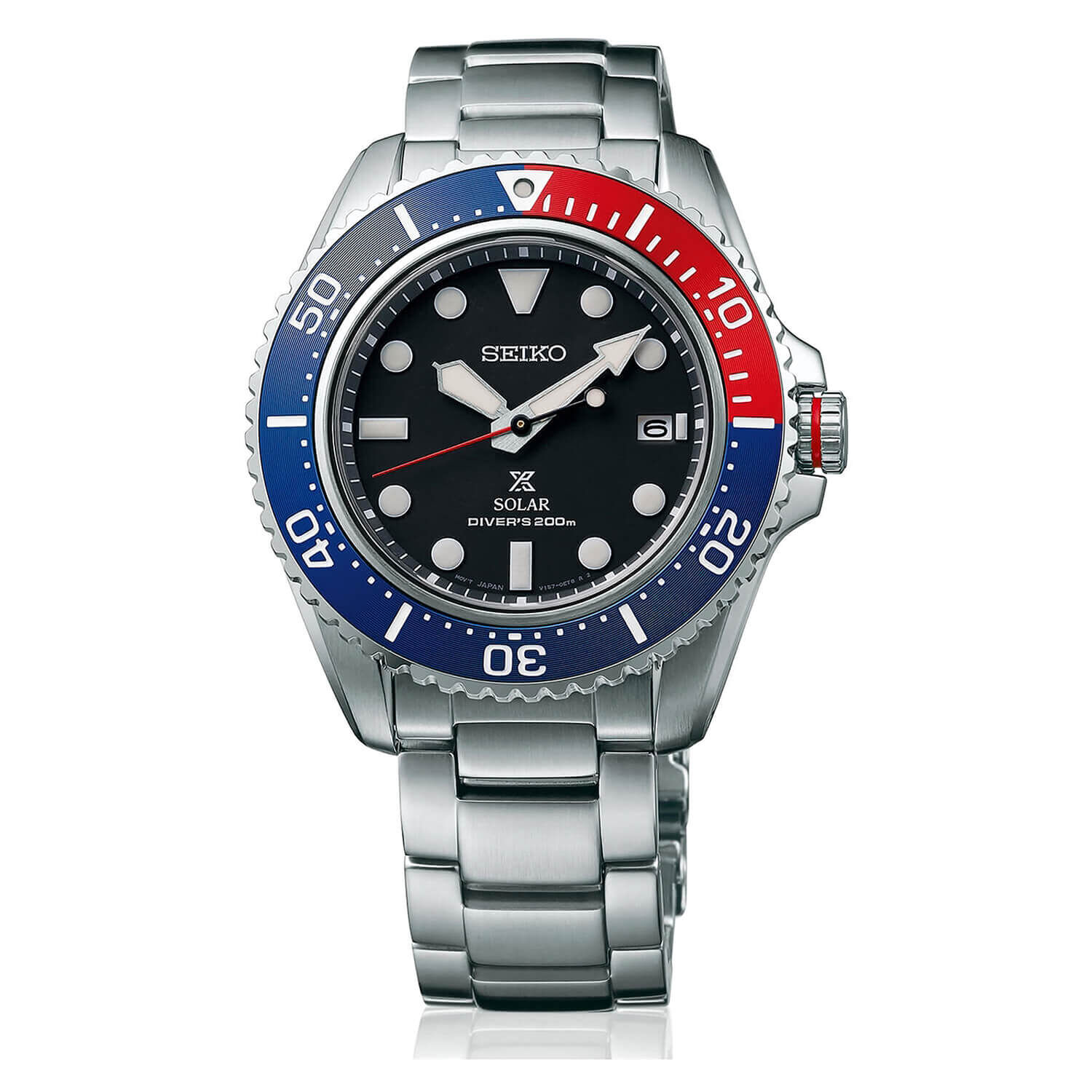 Seiko red online bezel