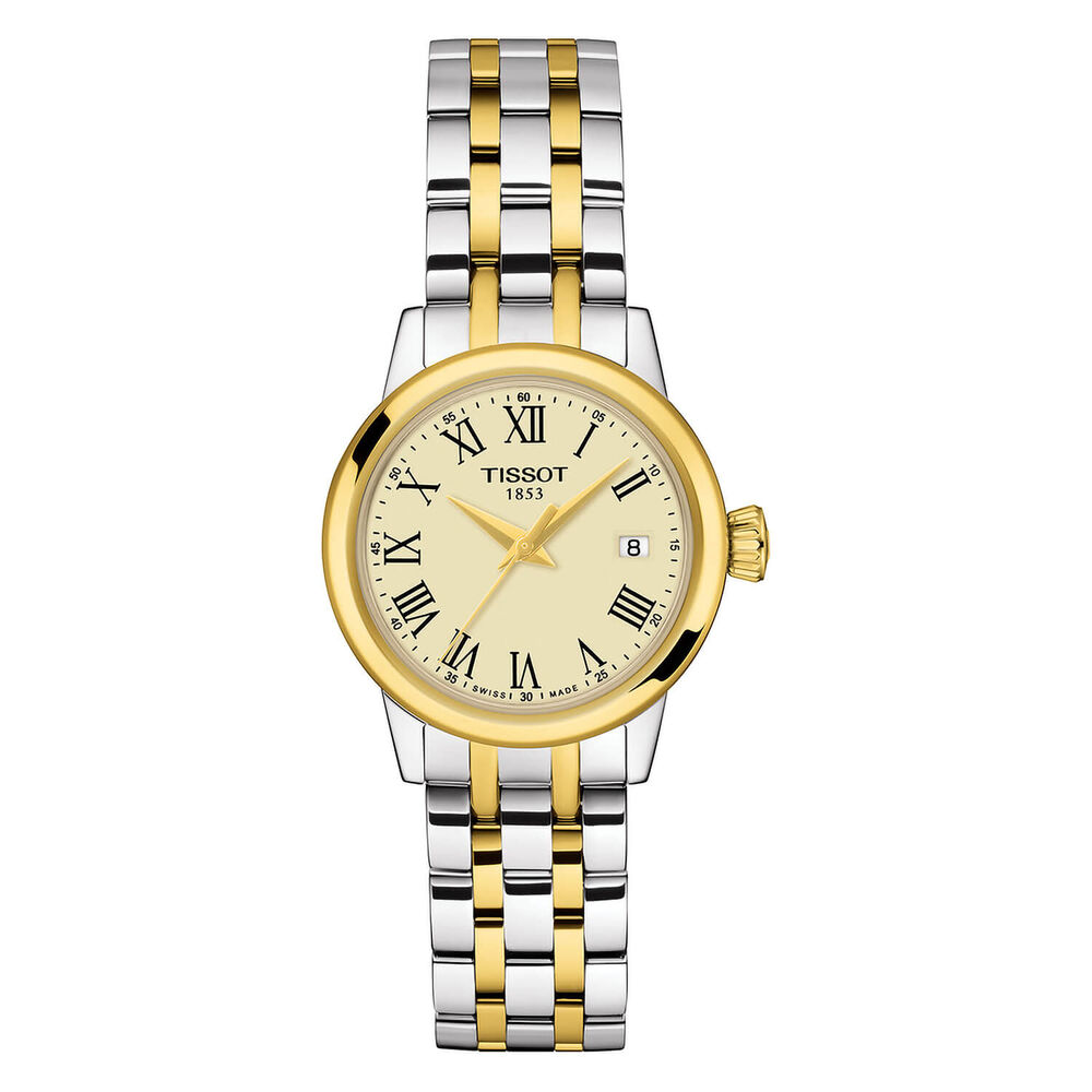 Tissot Dream Collection 28mm Yellow Dial Ladies Watch