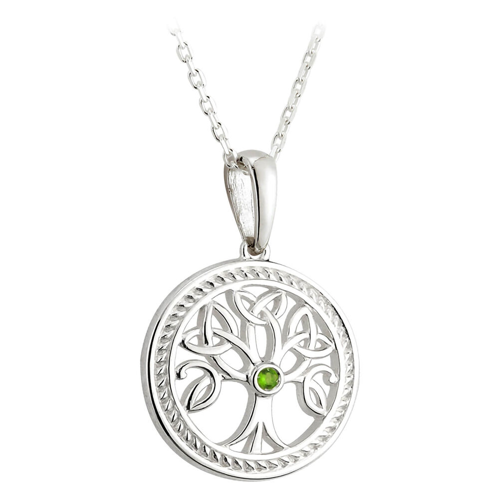 Ladies Sterling Silver 'Tree of Life' Pendant image number 0