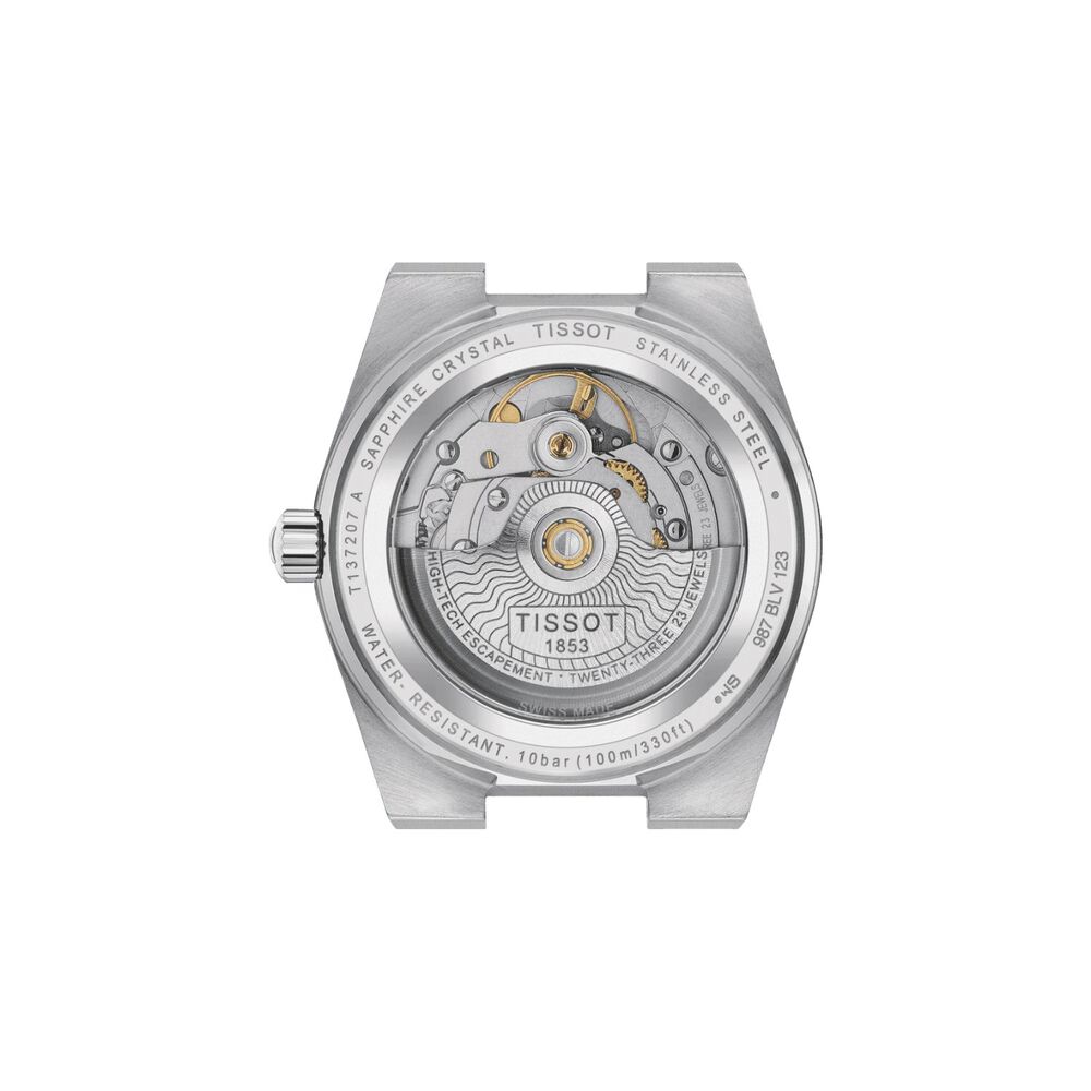 Tissot PRX Powermatic 80 Automatic 35mm Ice Blue Dial Steel Case Watch image number 2