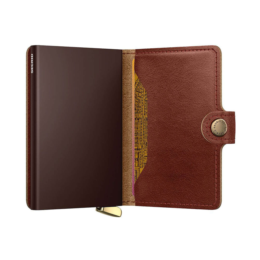 Secrid Basco Whiskey+ Leather Miniwallet image number 2