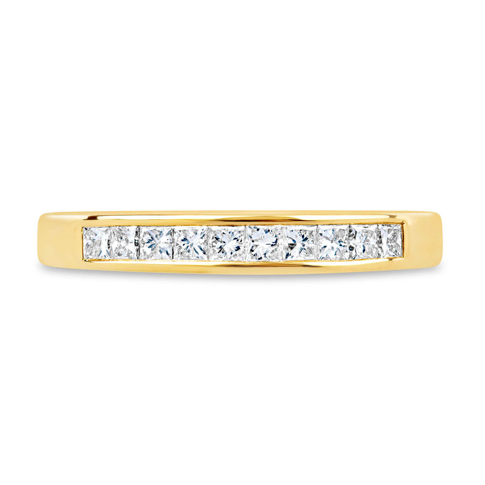 18ct Gold Diamond 2mm Wedding Ring