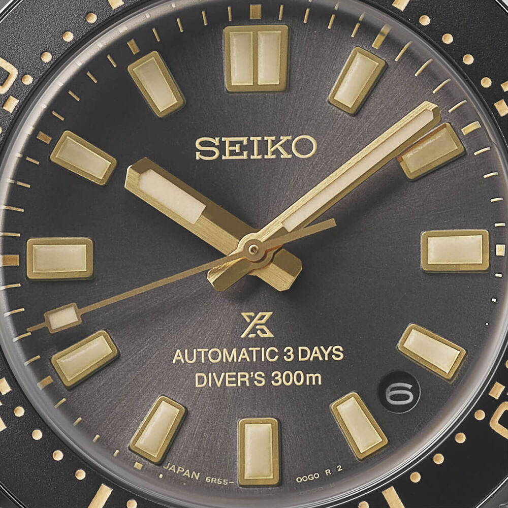 Seiko Prospex 1965 Revival Diver’s 40mm Tide Grey Dial Steel Bracelet Watch image number 1