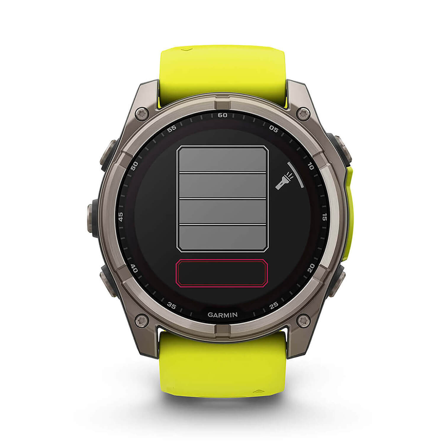 Garmin fenix 8 Solar Sapphire 51mm Amp Yellow Graphite