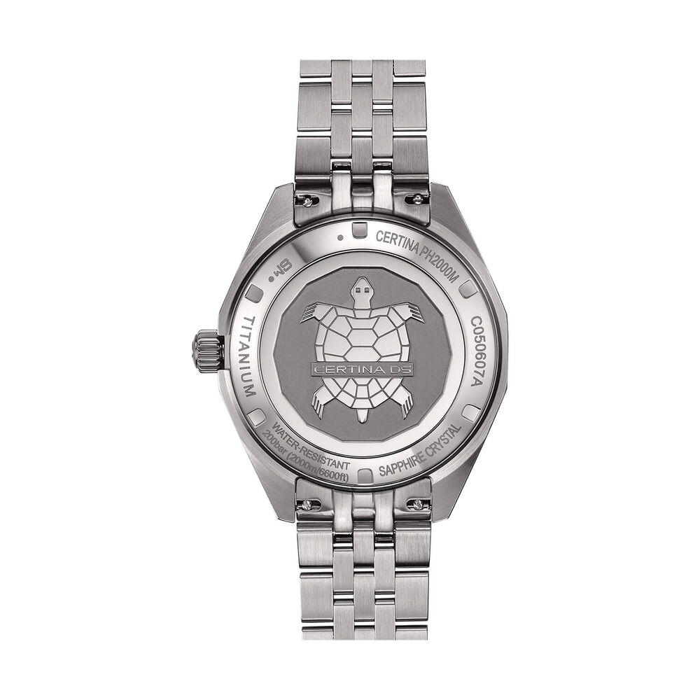 Certina DS Super PH2000M STC 43mm Black Dial Titanium Bracelet Watch