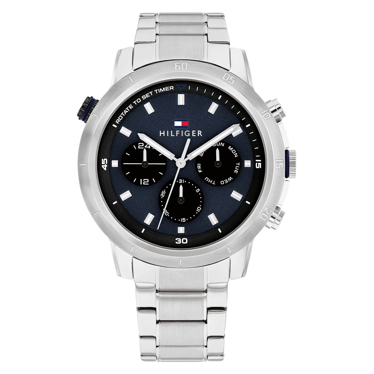 Tommy hilfiger stainless steel bracelet sales watch