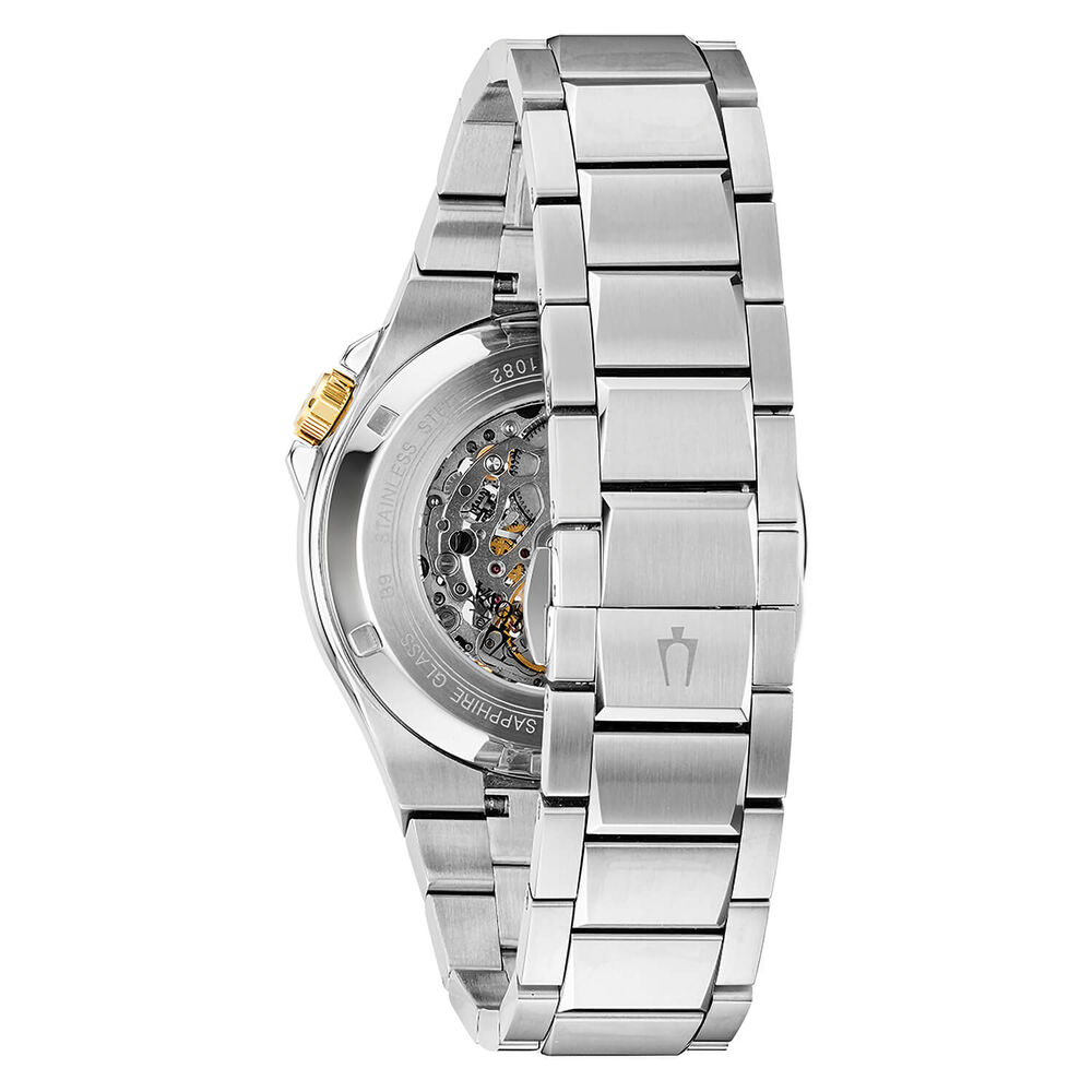 Bulova Maquina Skeleton Stainless Steel 46mm Men's Watch image number 2